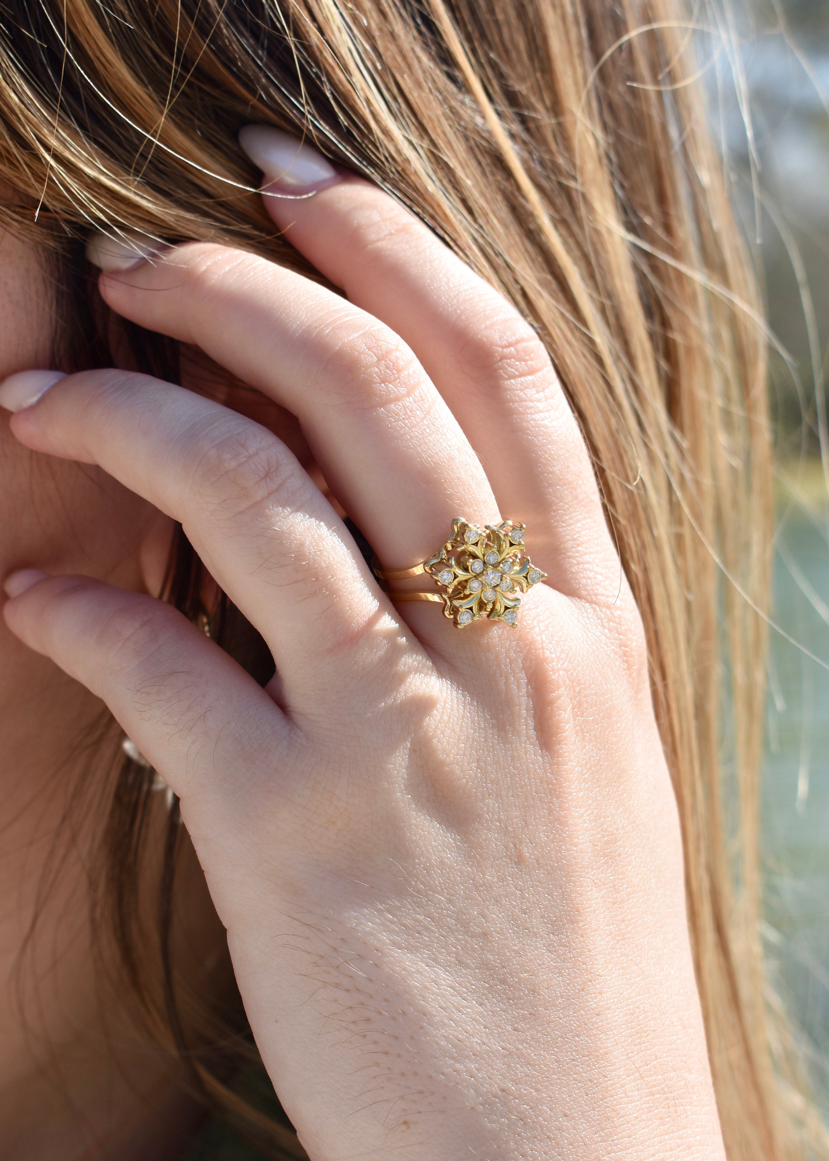 Bague antistress Magnolia