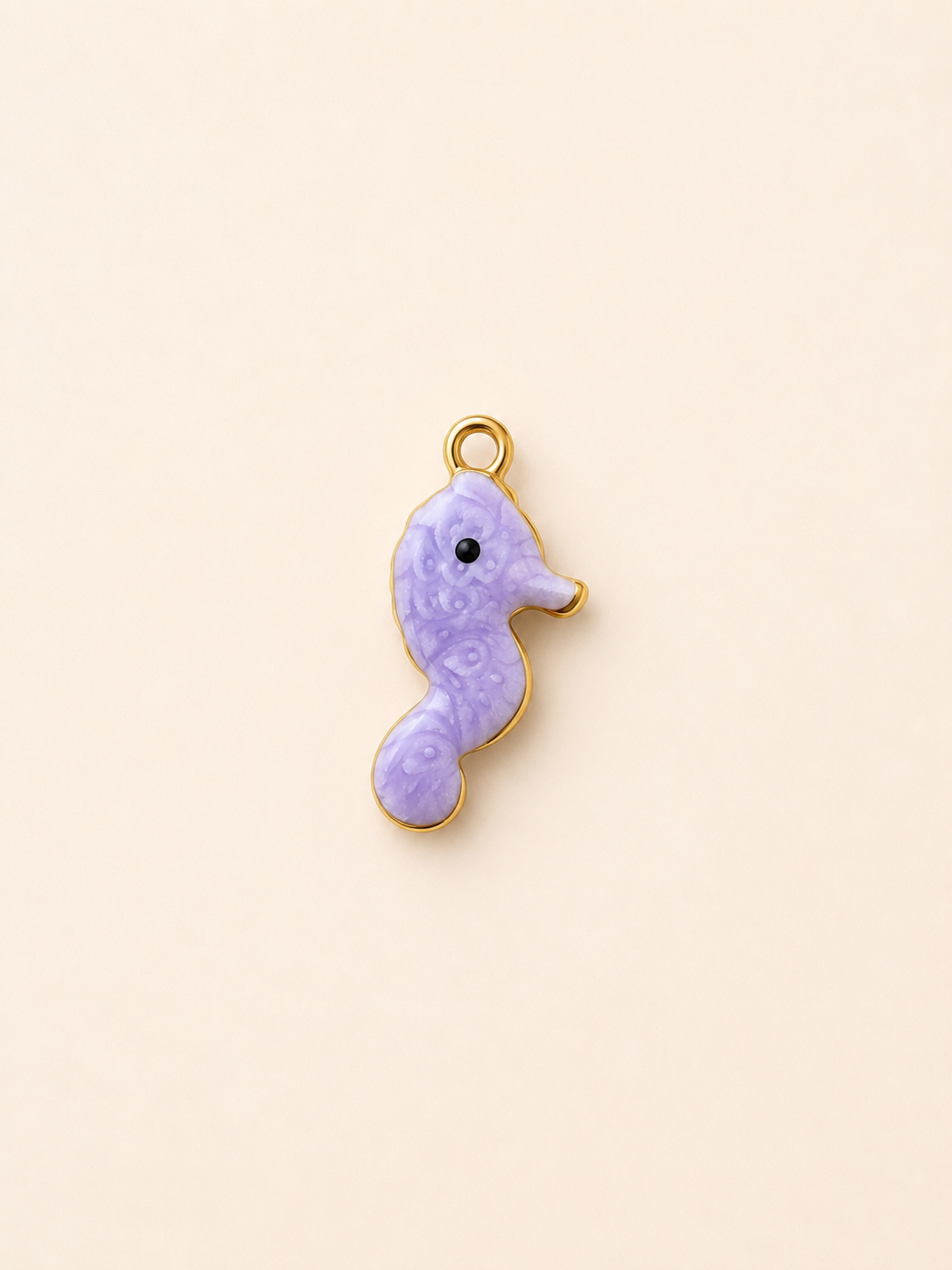 charm hippocampe violet