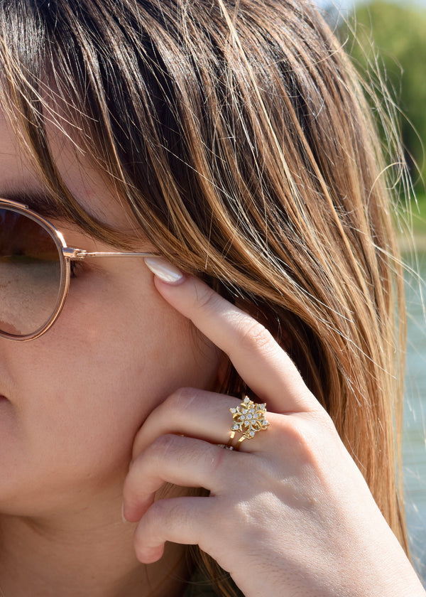 Bague antistress Magnolia