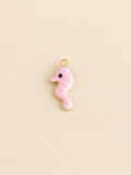 charm hippocampe rose