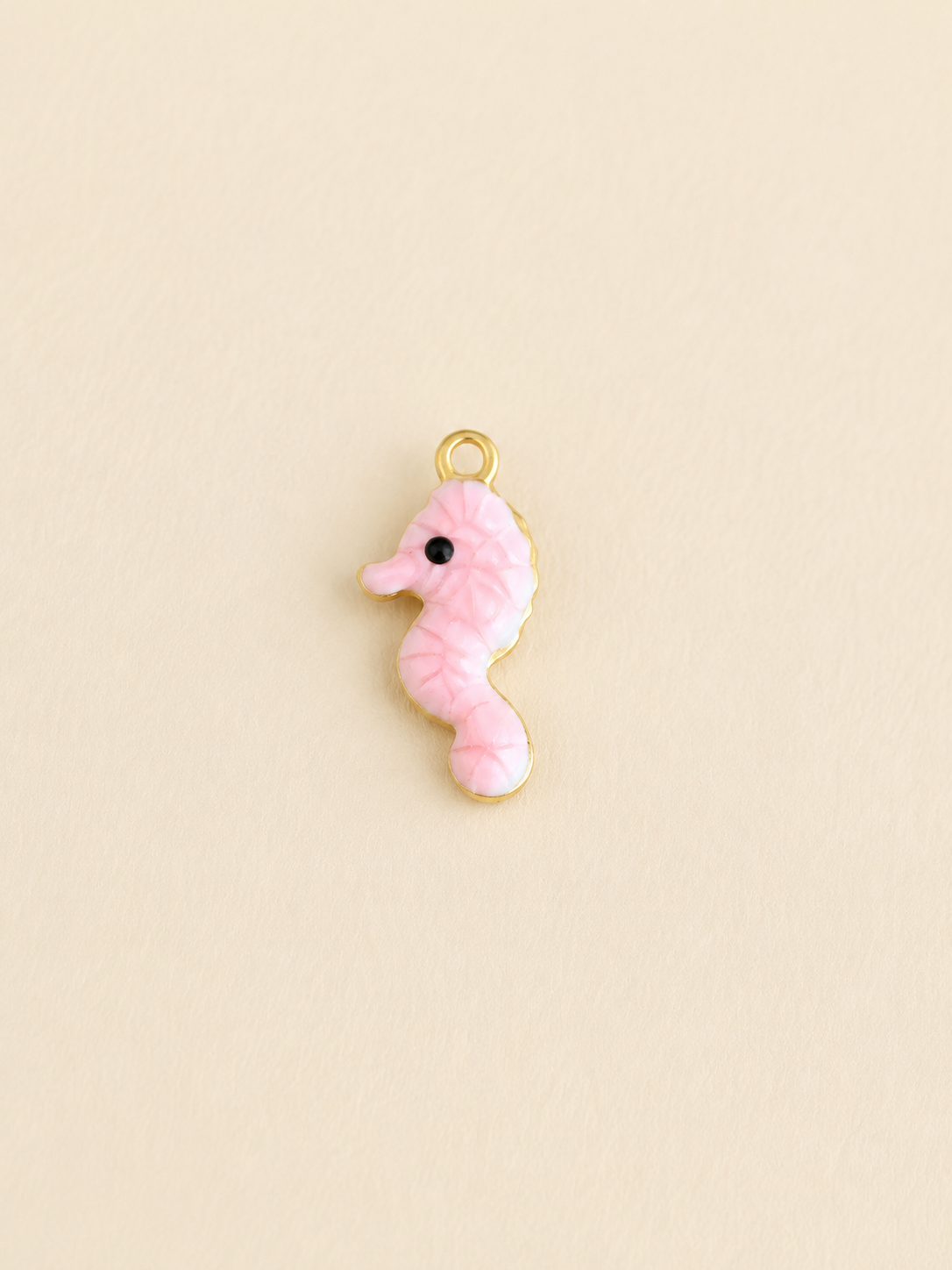 charm hippocampe rose