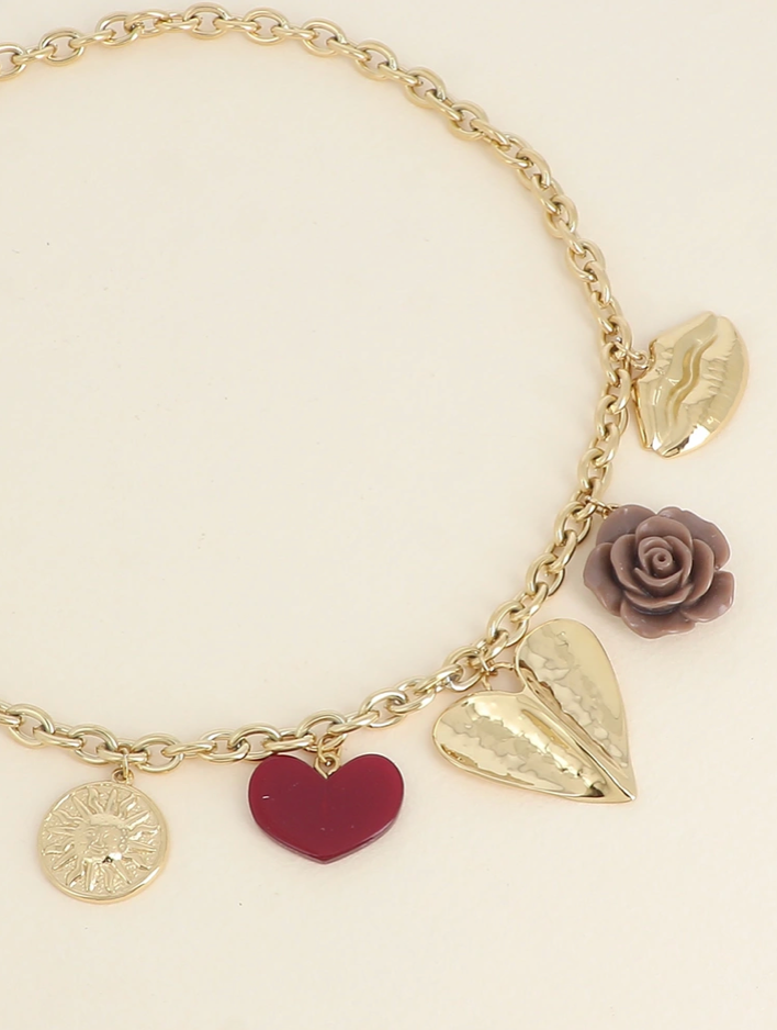 Collier Rosa