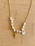 Collier coquillage hippocampe