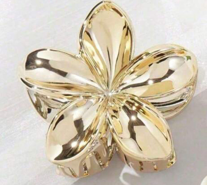 Barrette pour cheveux fleur