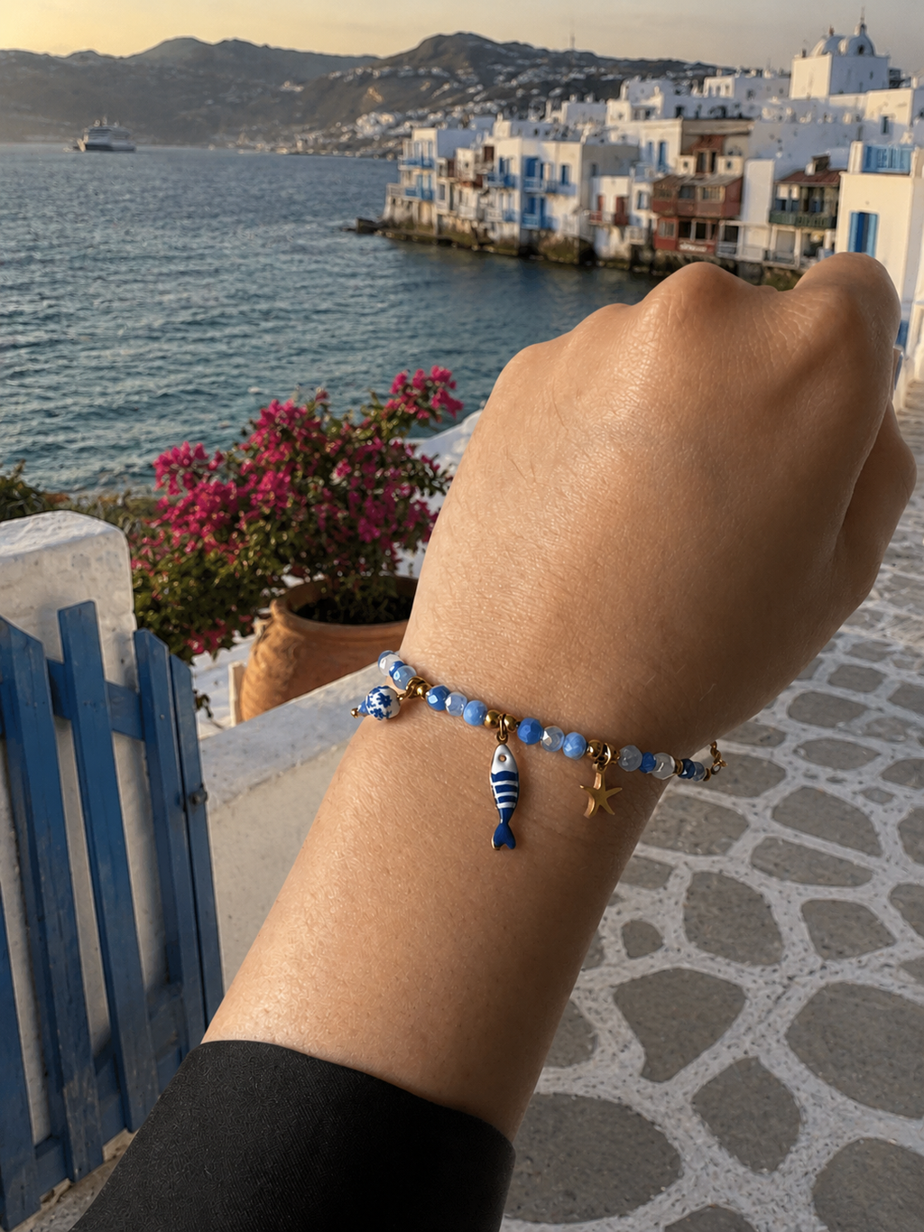 Bracelet perles d’eau