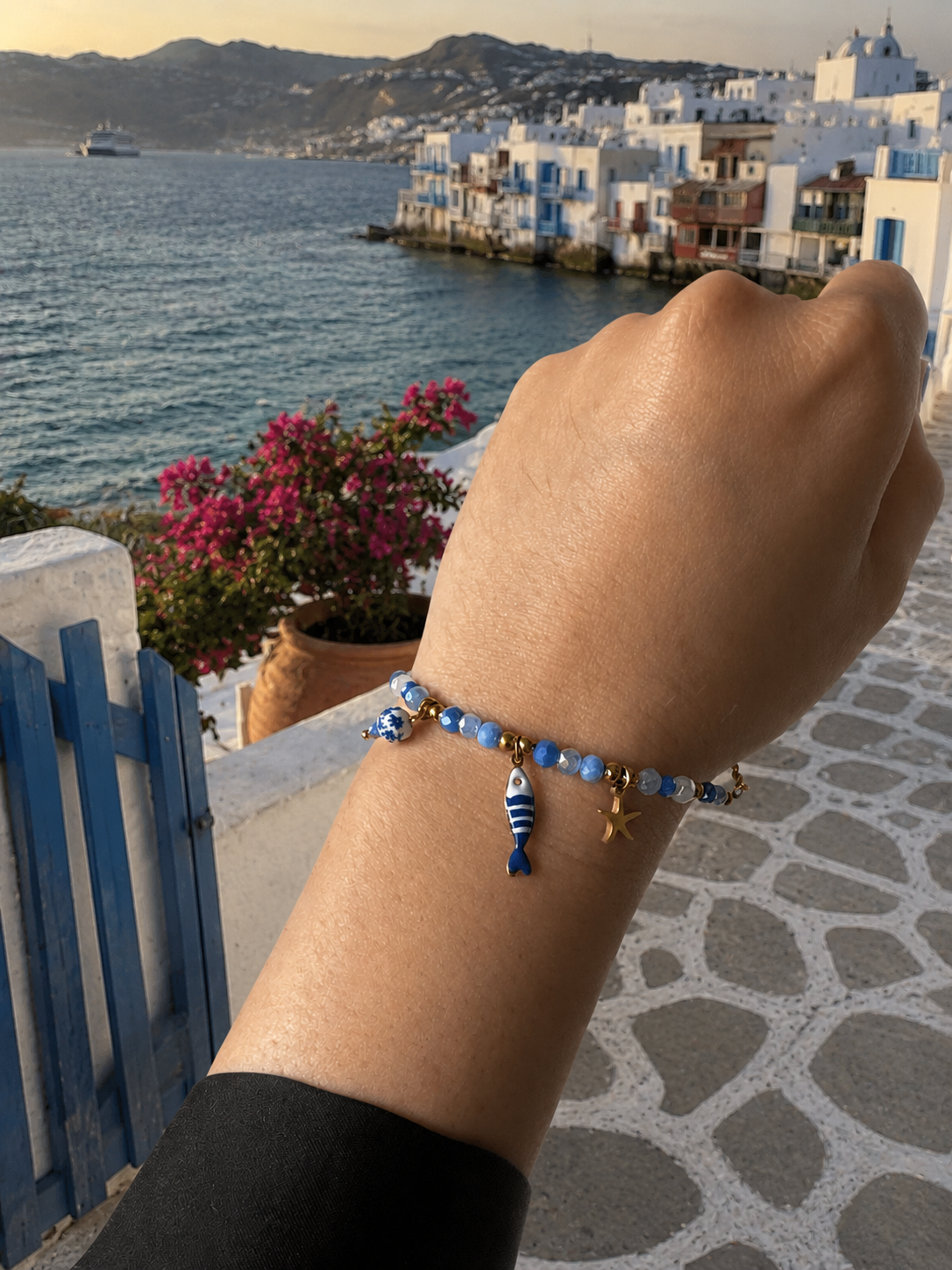 Bracelet perles d’eau