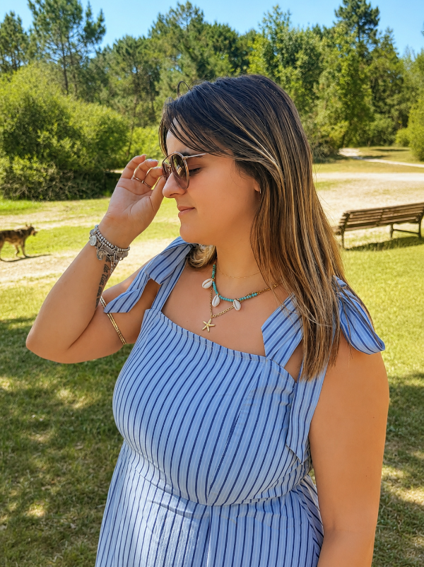 Collier Coquillages de Santorin