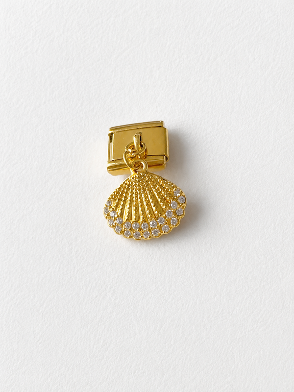 Charm grand coquillage maillon