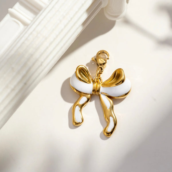 Charm Noeud blanc