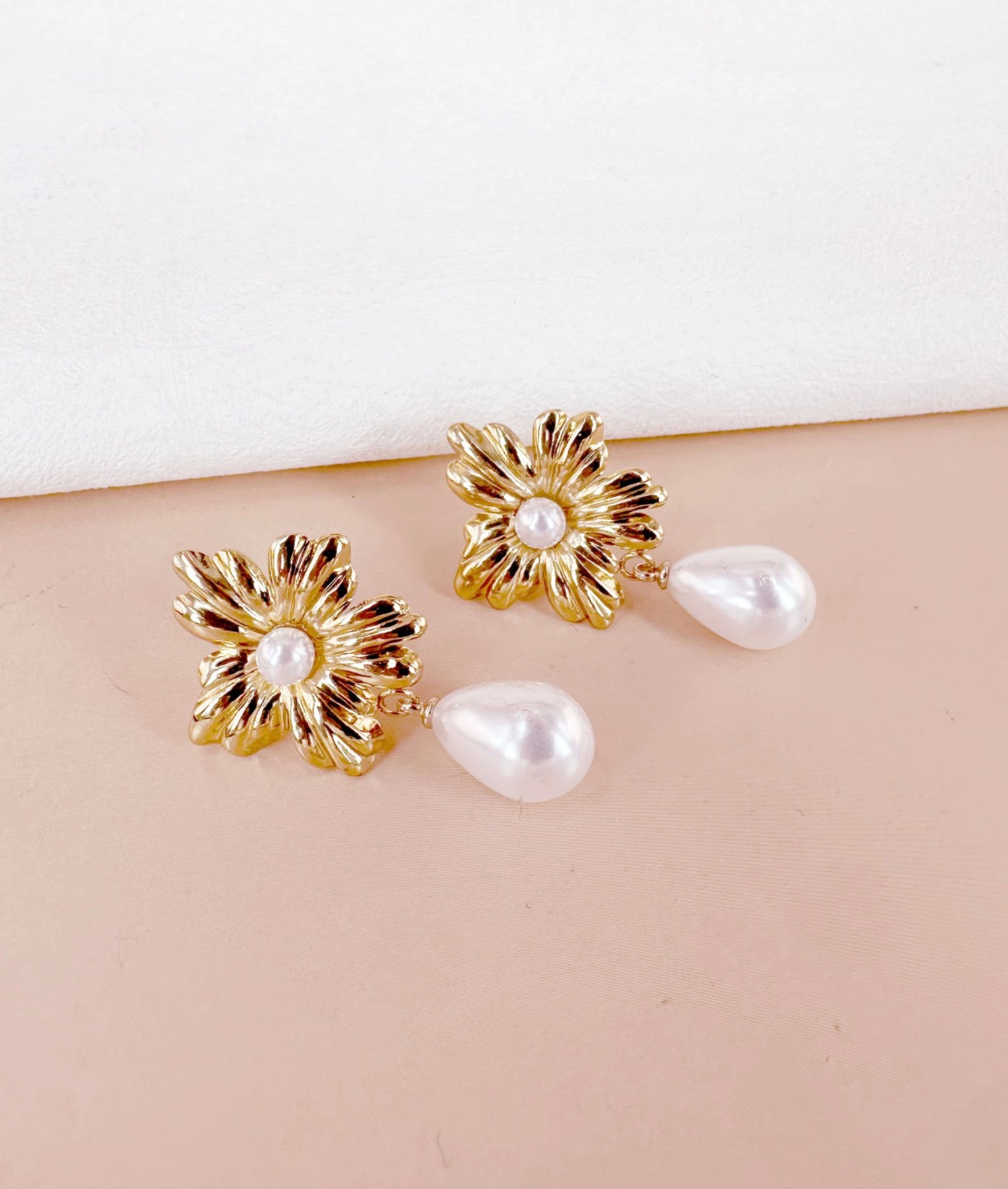 Boucles d’oreilles Lys