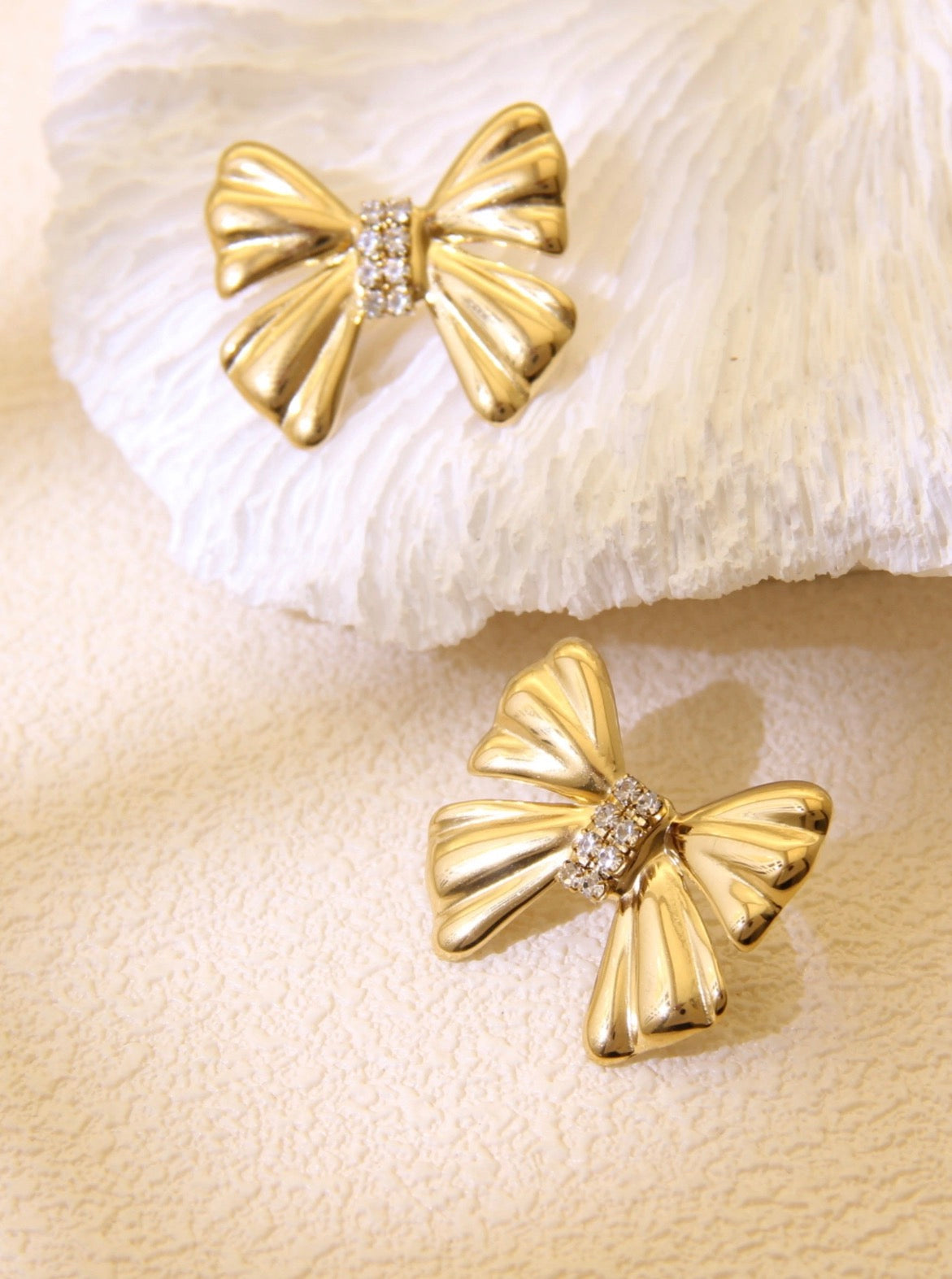 Boucles d’oreilles noeud