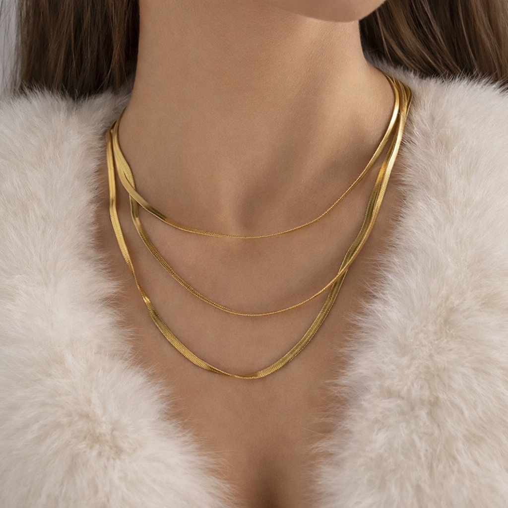 Collier Chloé (3 rangs)