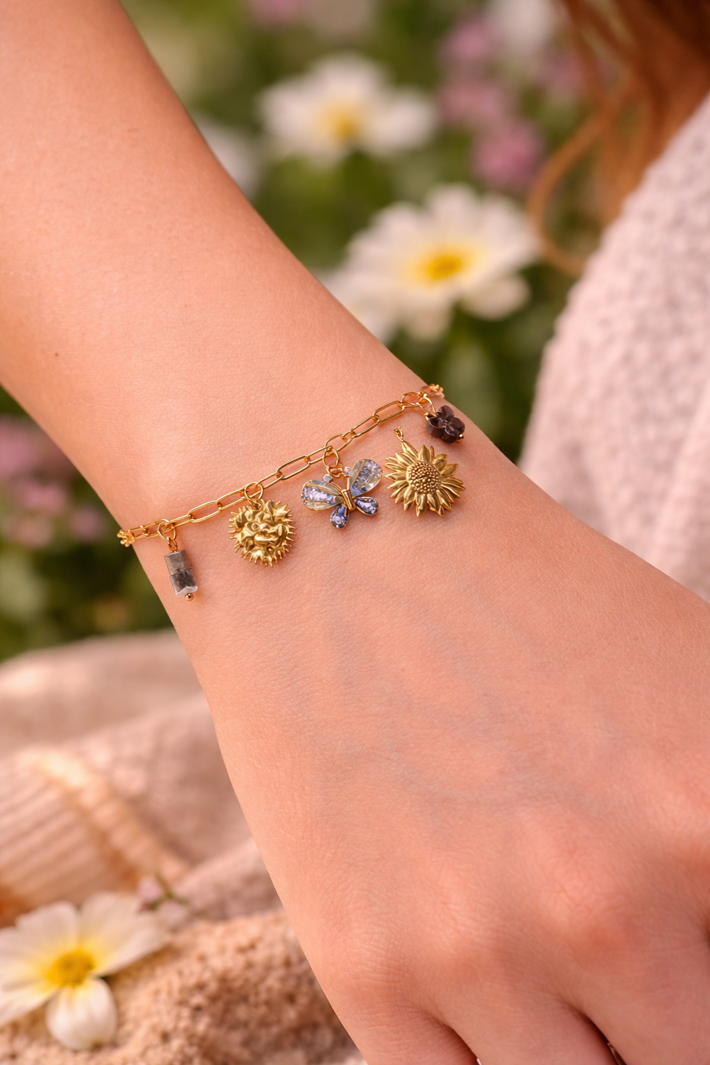 Bracelet papillon de nuit