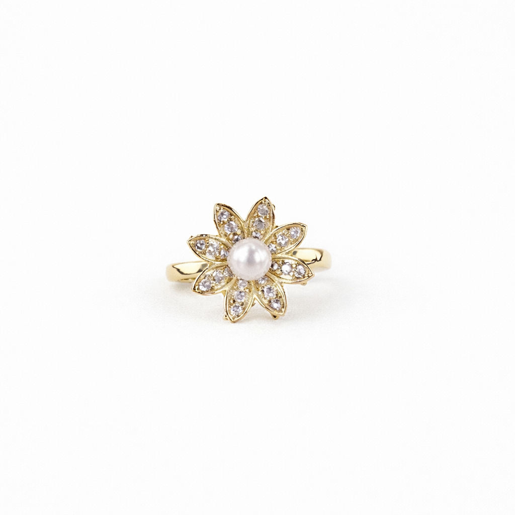 Bague antistress Fleur