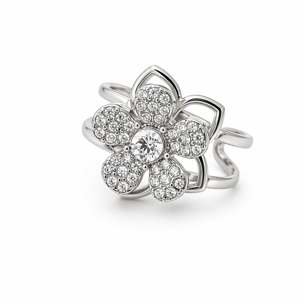 Bague antistress Fleur