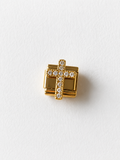 Charm croix maillon