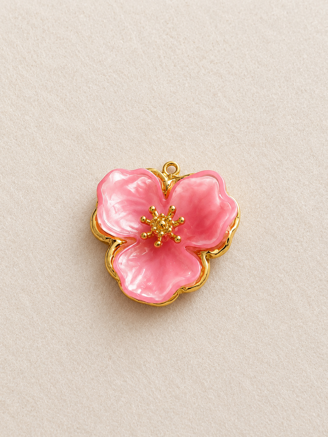 Charm grosse fleur