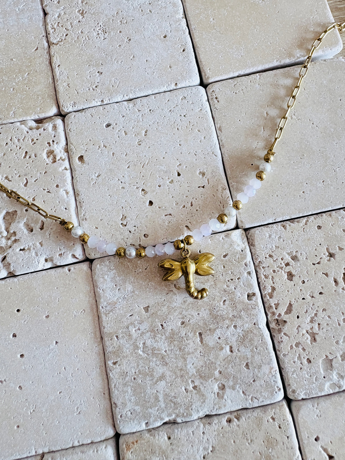 Bracelet de cheville libellule