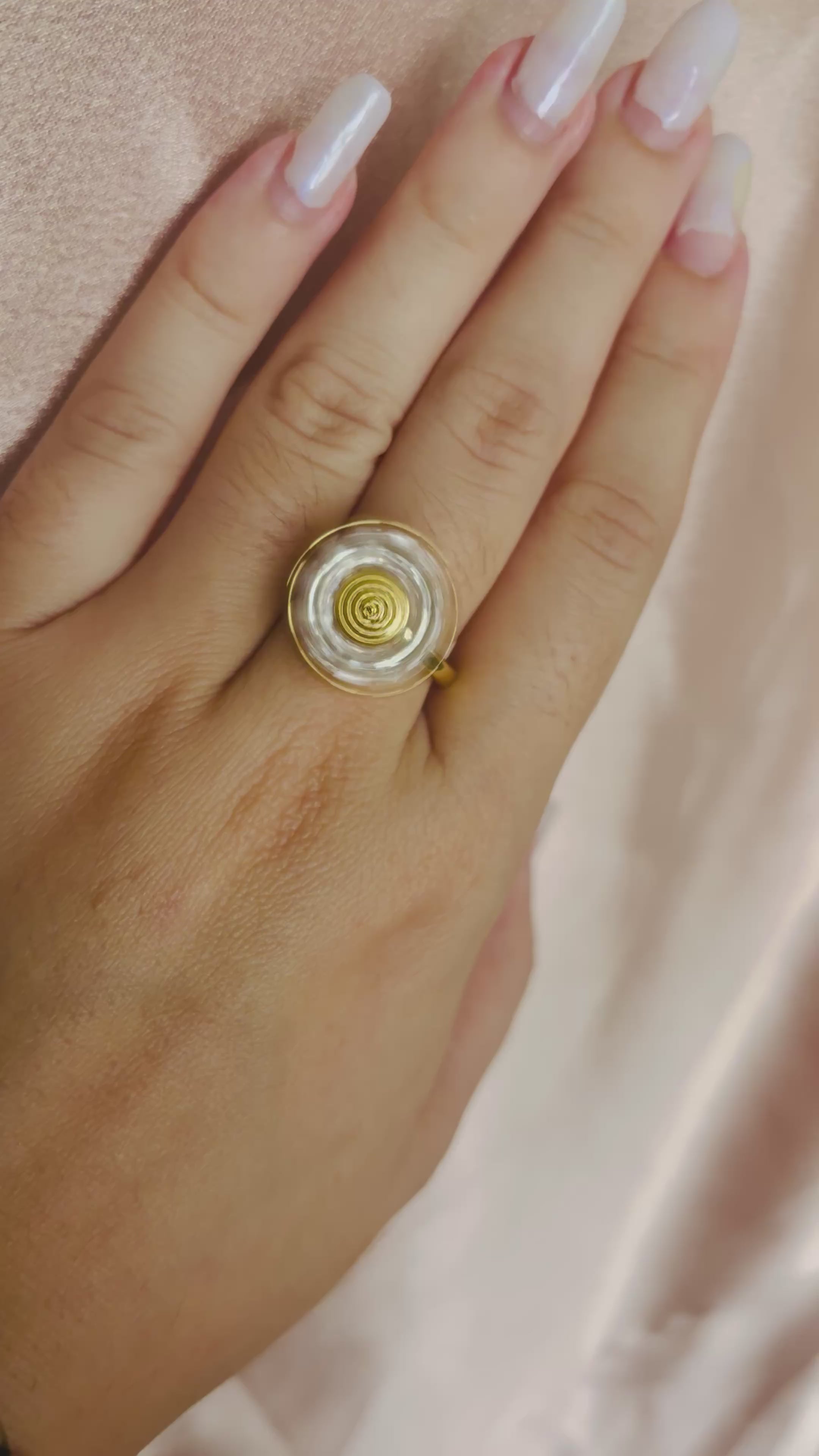Marguerite bague antistress